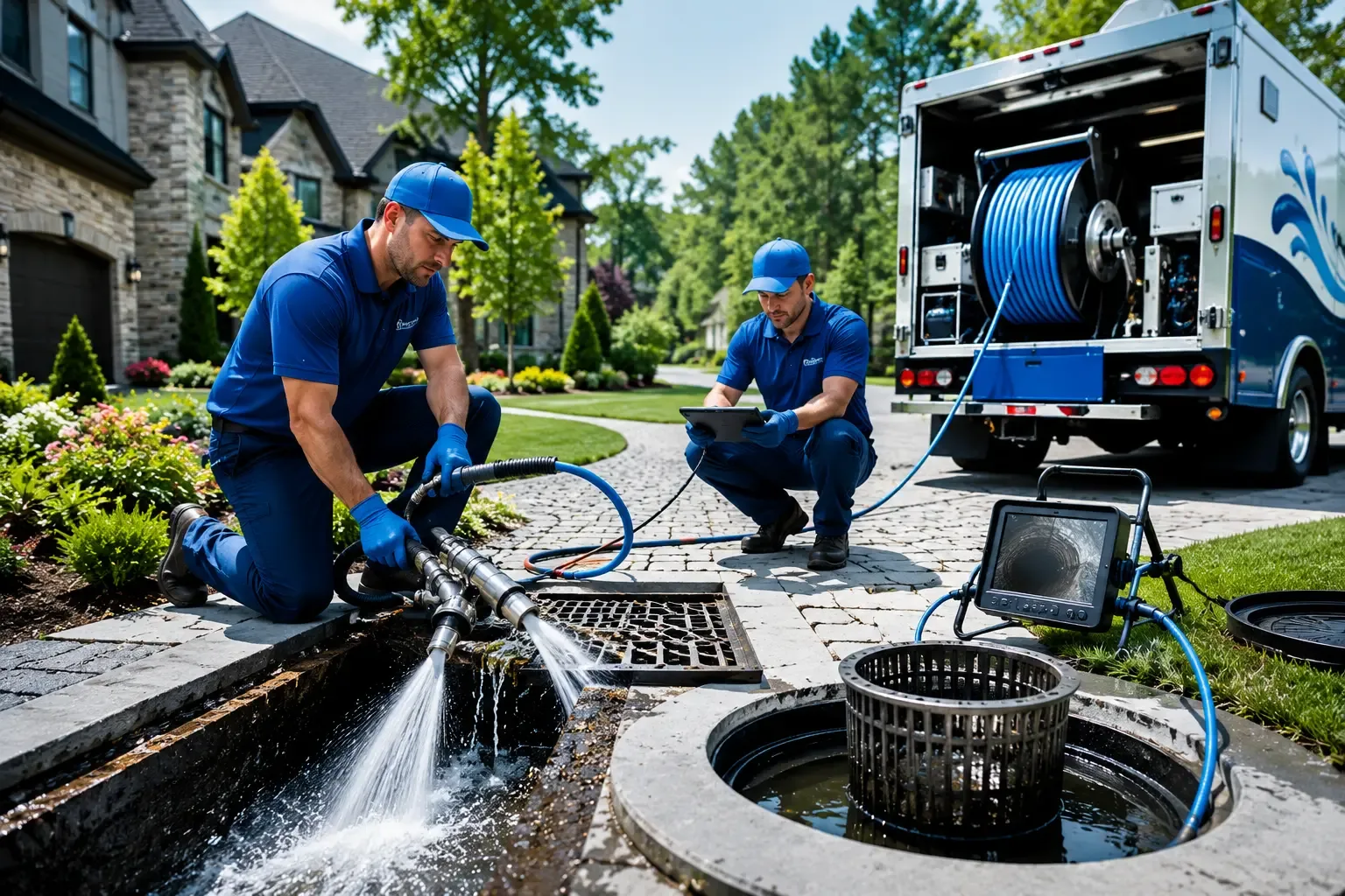 Local outdoor drain cleaning professionals in Cameron, LA
